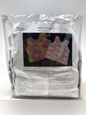 PRISM knitting yarn tank top kit, NWOT